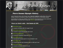 Tablet Screenshot of pierreknows.com